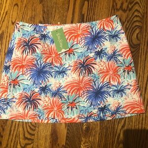Lilly Pulitzer fireworks Tate skirt